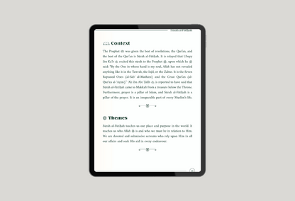 An Introduction to the Surahs of the Quran eBook - Part 1